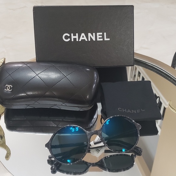 SOLD Authentic Chanel Sunglasses (New) - Picture 2 of 8